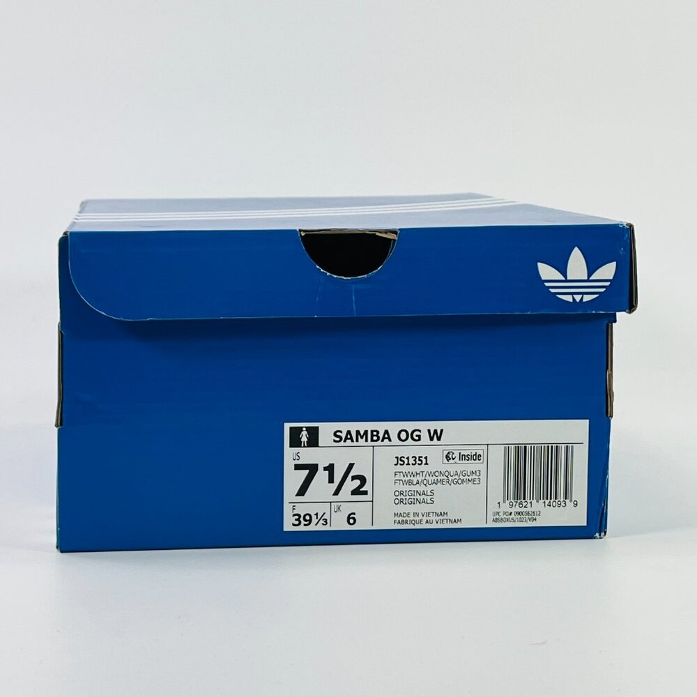 Adidas Women's Samba OG 'White Wonder Quartz Gum' JS1351 Multi Size - Picture 11 of 15